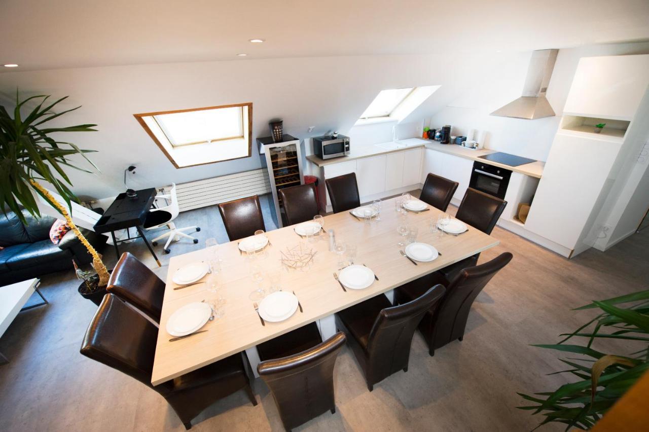 Big Mama With Aircon ,Free Parking Apartman Colmar Kültér fotó