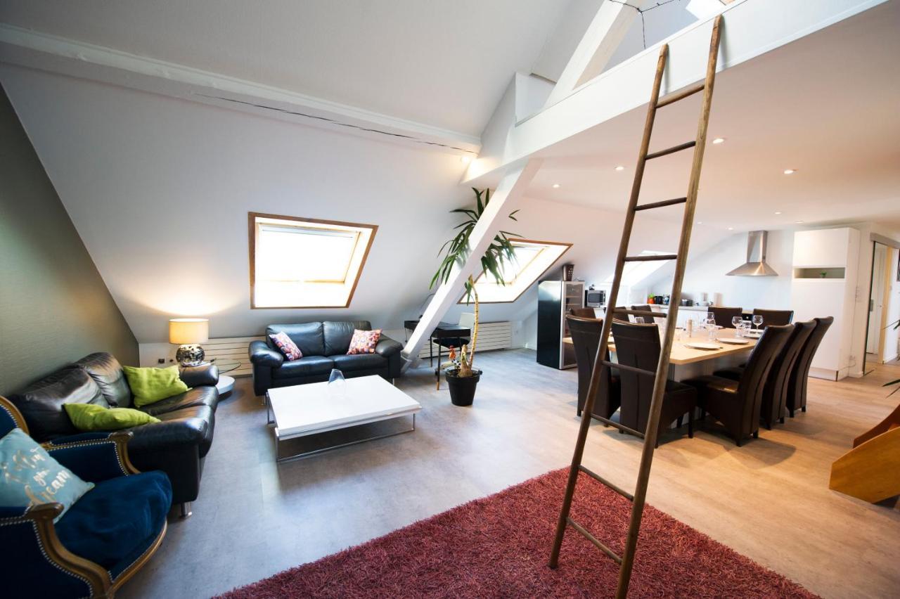 Big Mama With Aircon ,Free Parking Apartman Colmar Kültér fotó